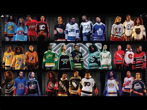 NHL Reverse Retro jerseys for all 32 teams unveiled。